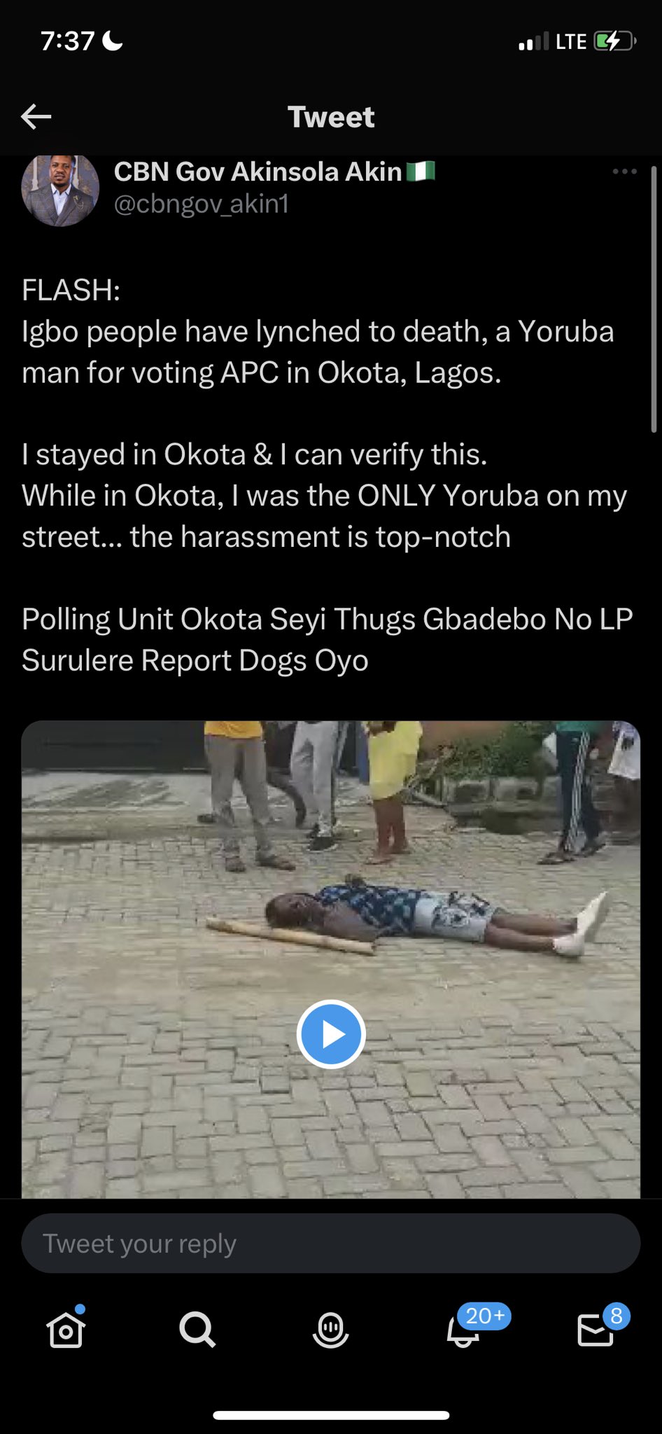 Preach Love On Twitter This Guy Has Twisted The Story To Cause Harm preach-love-on-twitter-from-oluti-amuwo-odofin-local-government