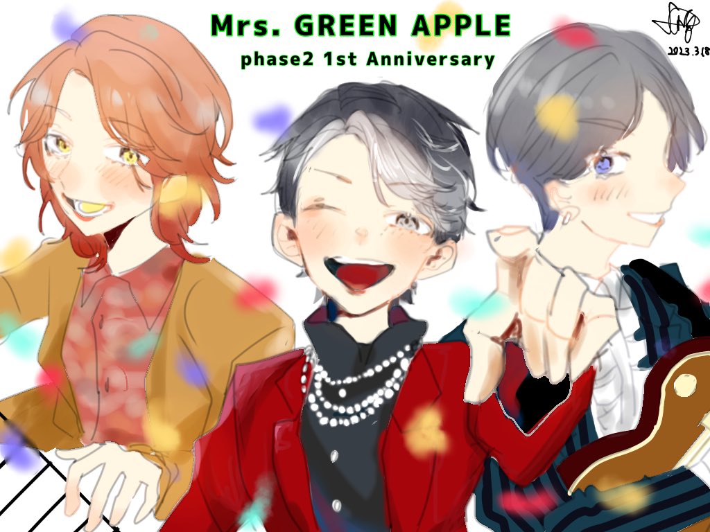 藤澤涼架 イラスト】藤澤涼架 The Birthday Box Mrs. GREEN APPLE 藤澤涼架
