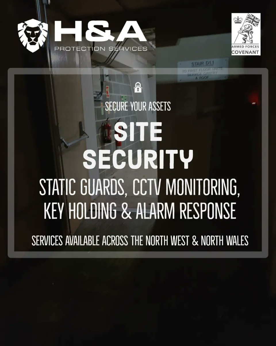 HnAProtection's tweet image. Did you know that our Static Guarding and Key Holding Division operates in accordance with British Standards BS 7499 and BS 7984? 

📧 : office@haprotectionservices.co.uk
📞 : 0800 689 4352 

#securityservices #mannedguarding #keyholding #alarmresponse #CCTV