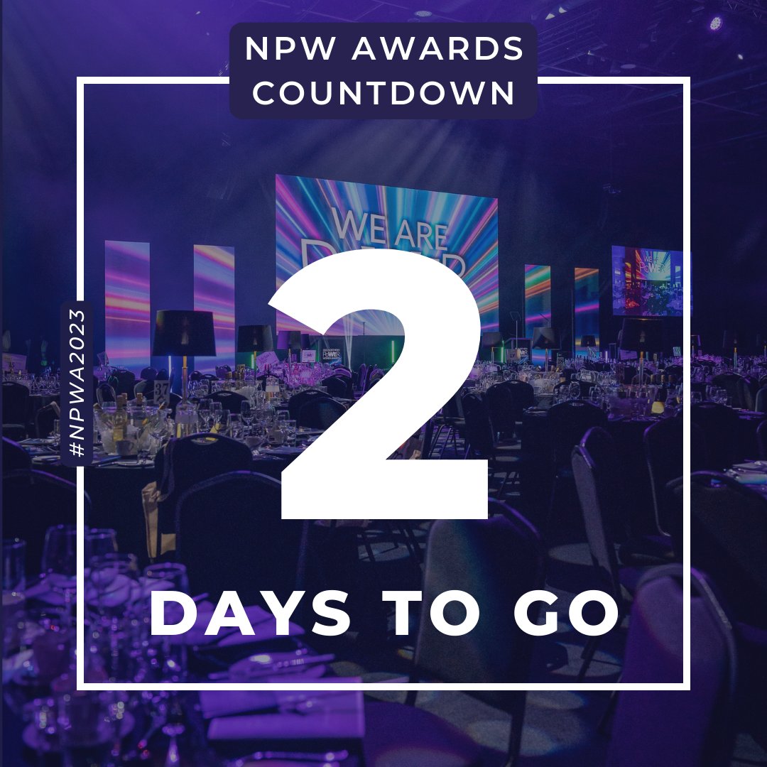 🎶 I'm so excited and I just can't hide it 🎶

🎥 The Awards will be live streamed from 7:15 pm, Monday, 20th March.

#NPWAwards #WeArePower