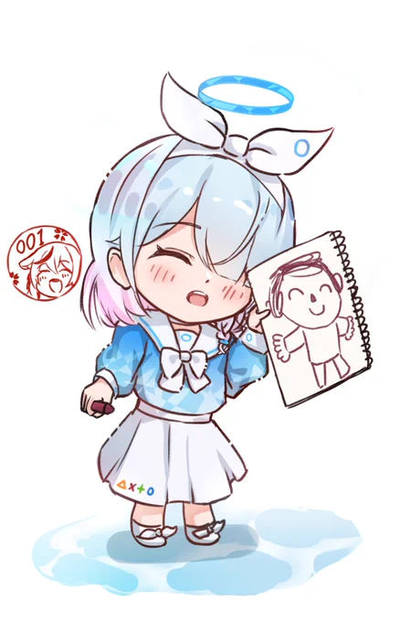 17日 SDアロナ #100日チャレンジ  #ブルアカ 