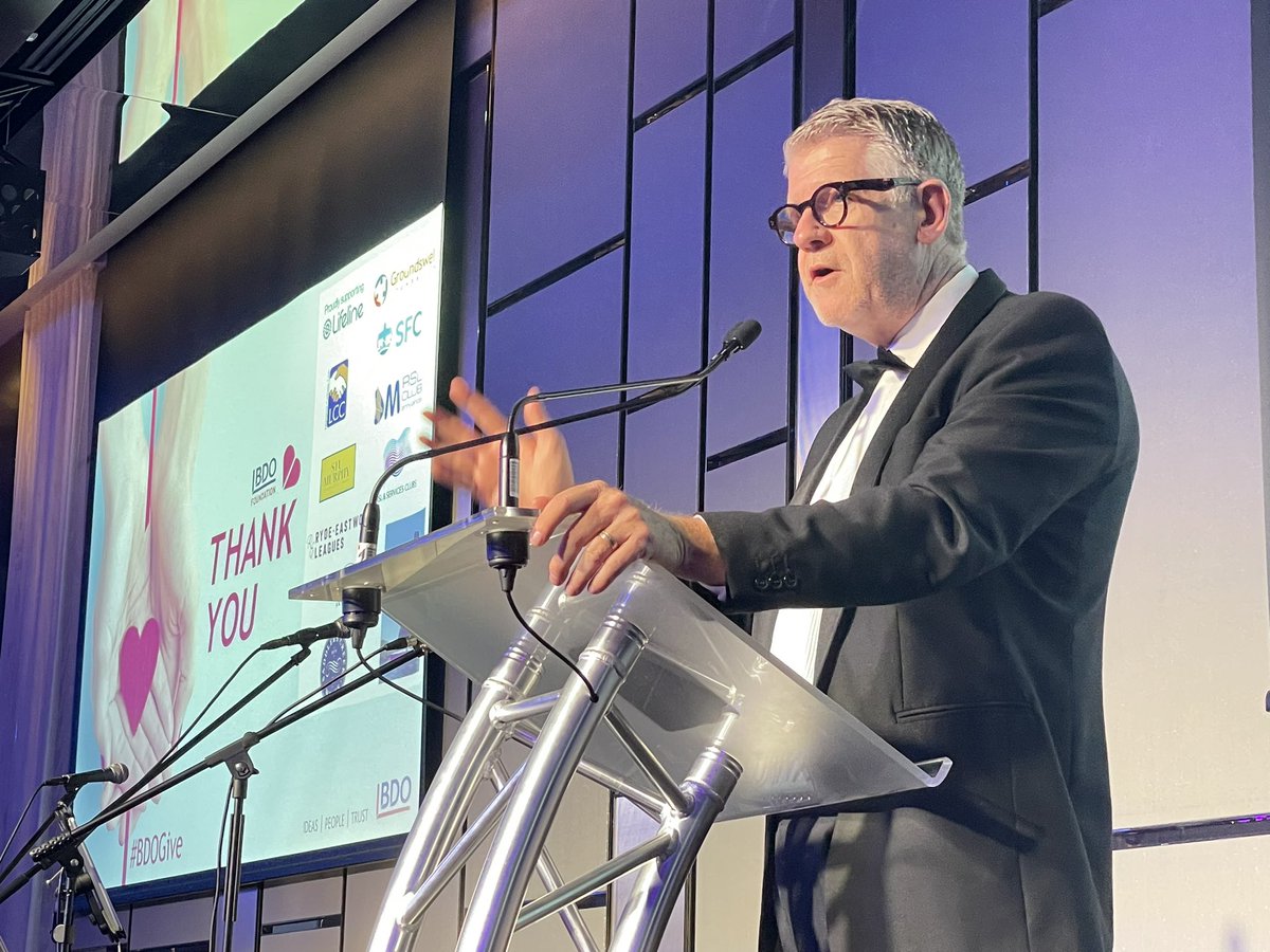 Sharing why #ConnectionsMatter, Martin Blake <a href="/Groundswell_Fdn/">Groundswell Foundation</a>,   <a href="/LifelineAust/">Lifeline</a> CEO Colin Seery, and <a href="/grantsaxonbdo/">Grant Saxon</a> at #BDOGive Gala Dinner. A moving tribute to mental health awareness and bringing people together at Crown Sydney.