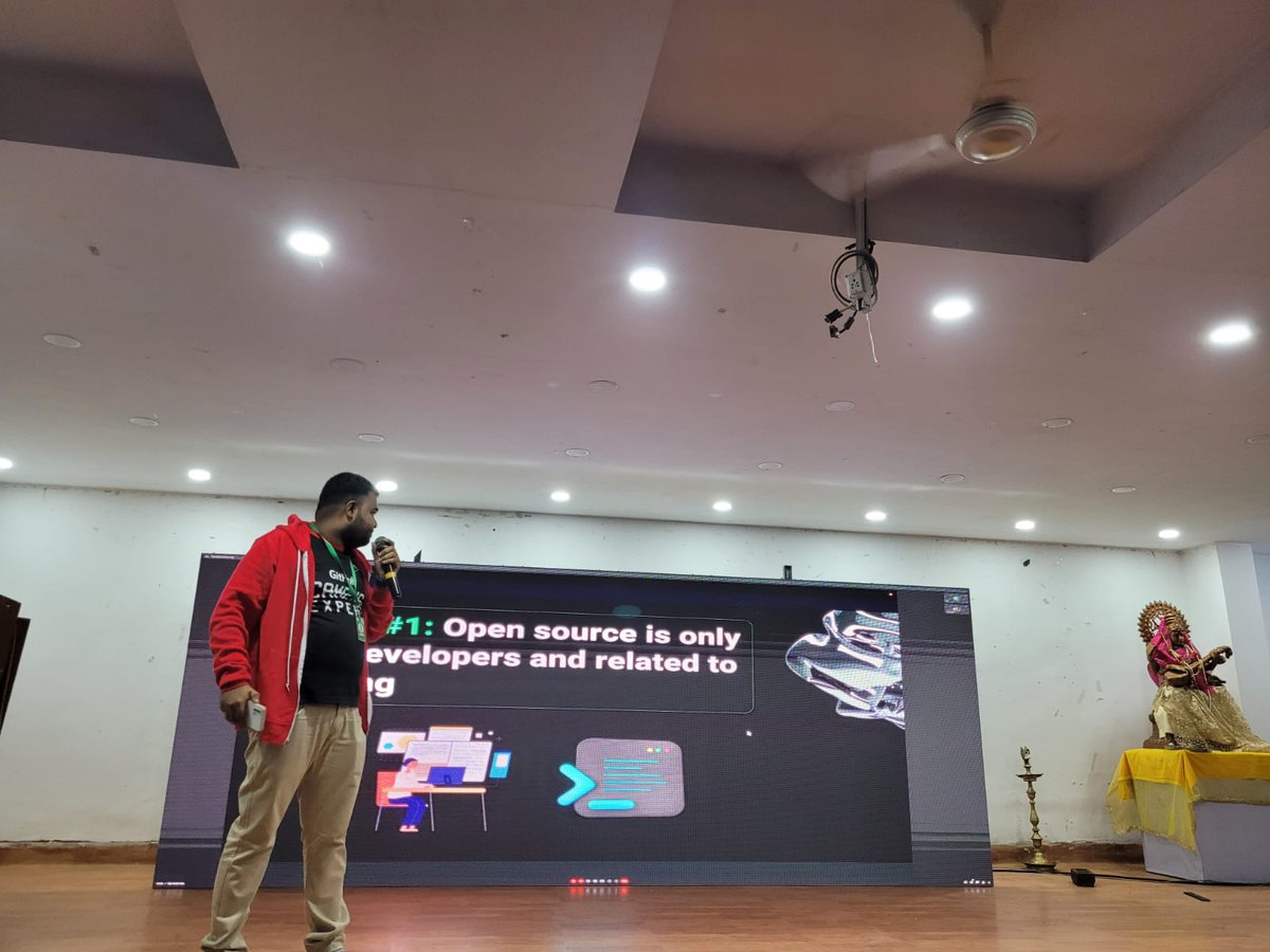 durgfoss's tweet image. Let’s burst some myths with @vrajdesai78