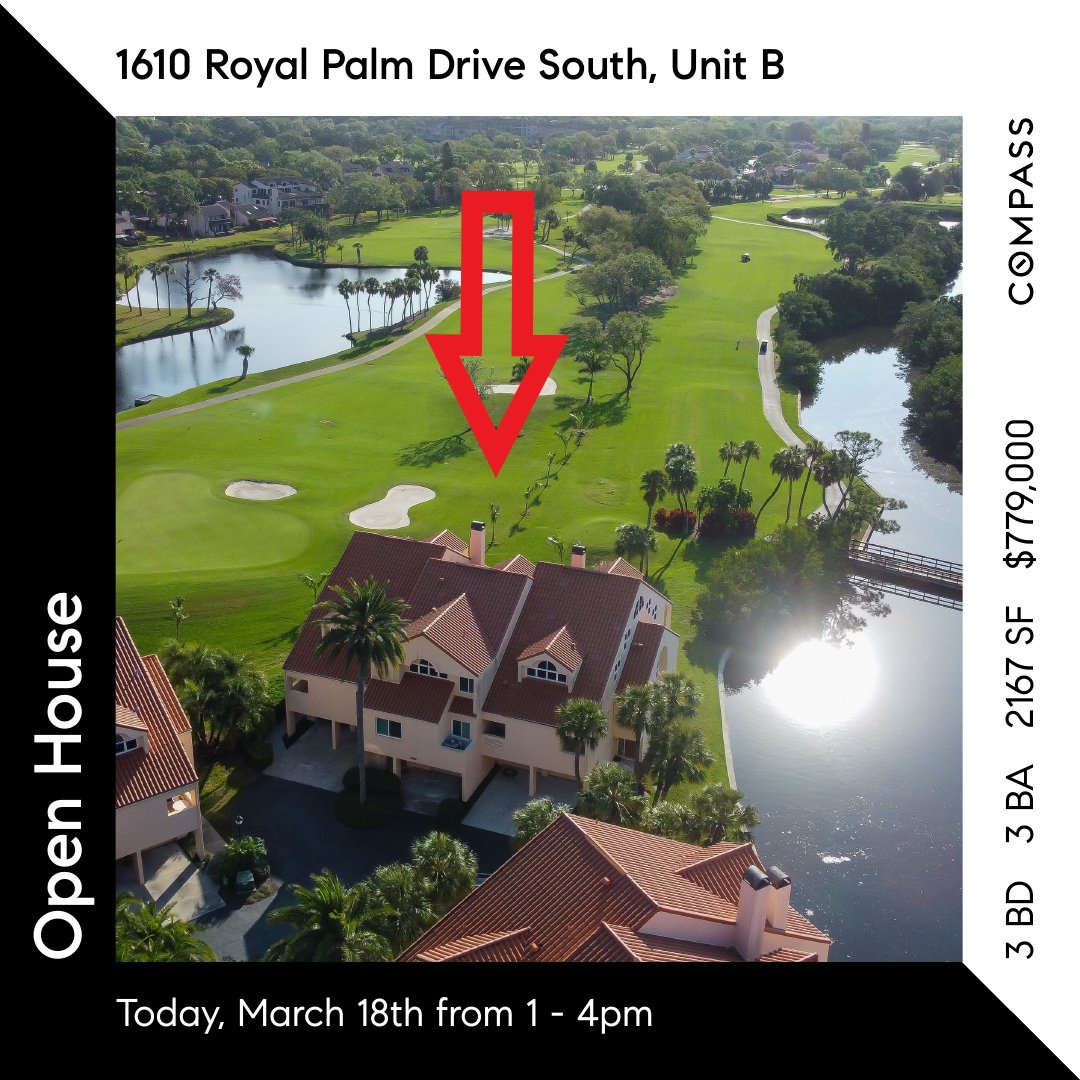 MPersuitte's tweet photo. Open House Today in Gulfport! Spacious 3 bed / 3 bath magnificent townhome overlooking a golf course. Call for more info: 813-777-6336 or click https://t.co/9dXLx5FfZ8 #luxuryhomesgroup #gulfport #melindapersuitte #townhome#compassstpete #compassrealestate #compassflorida https://t.co/i8EgM4UAz7