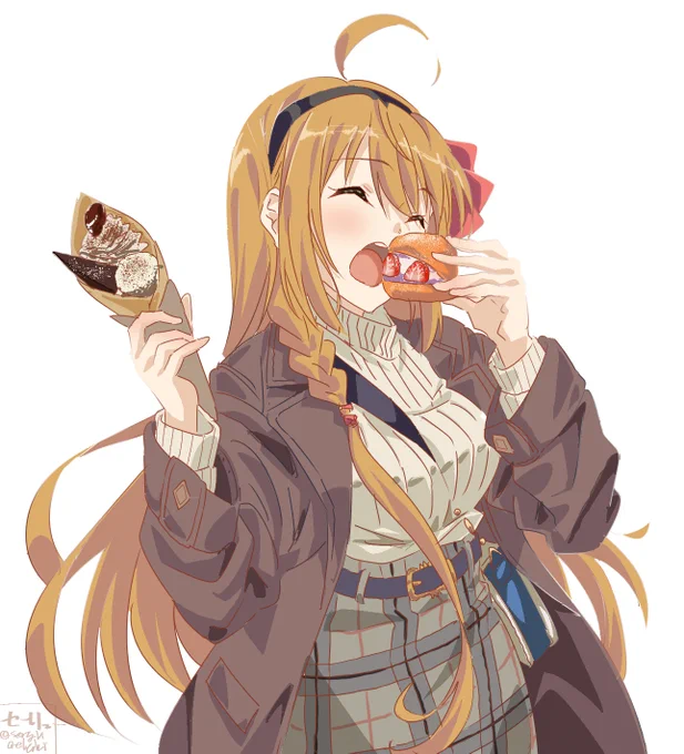 skebリクエストありがとうございましたペコリーヌ(スイーツ)#プリコネR 