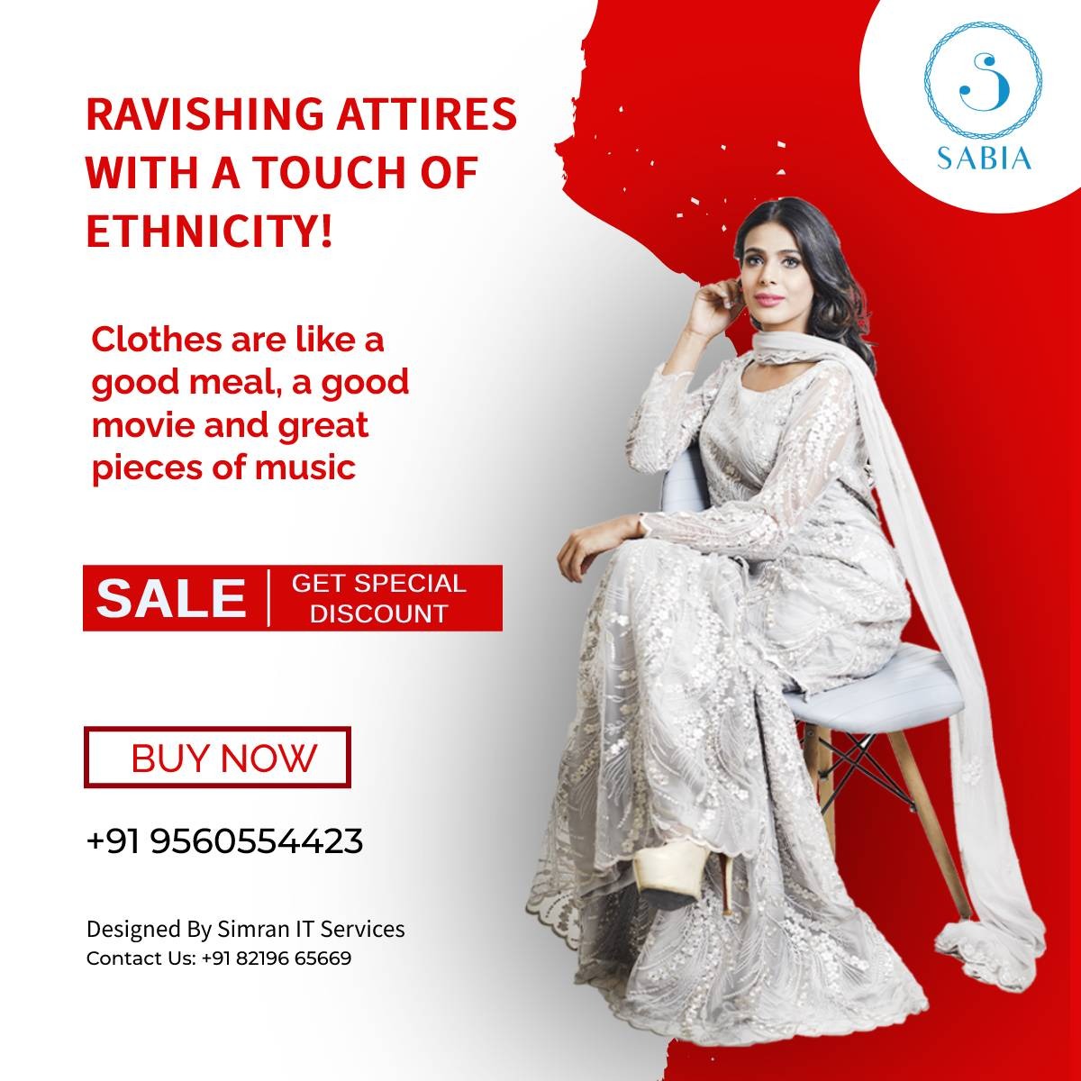 sabia_fashion's tweet photo. "Ravishing Attires With A Touch Of Ethnicity!"
Call Now:- +91 95605 54423
.
.
.
#newsale #greatstyle #wear #life #coloroftheday #Style #lehnga #gown #coloroftheday #dresses #confident #styleoftheday #fashion #gurgaon #sabia https://t.co/9TNGpRwzpX