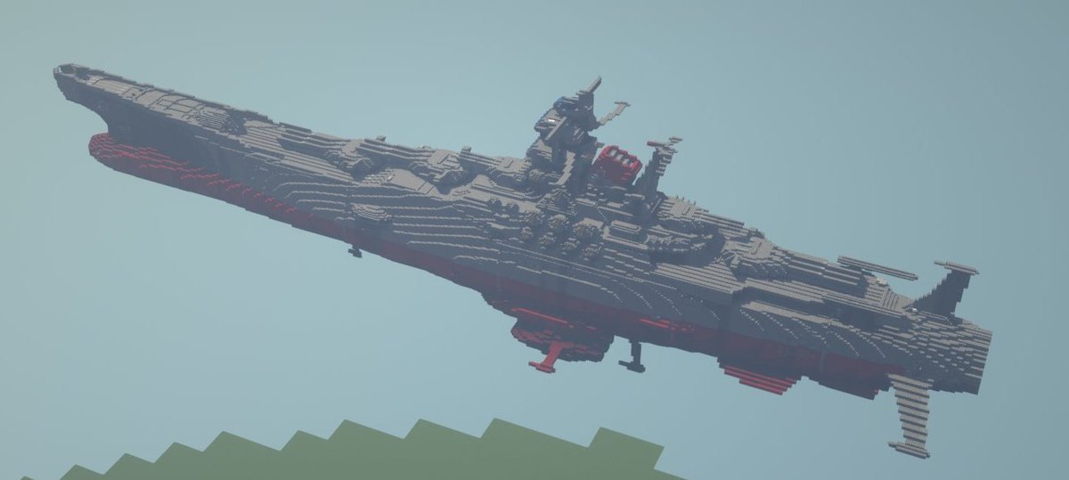 queengames0000's tweet photo. Minecraftでヤマトたち！
#既掲でもいいのでとにかく宇宙戦艦を貼ろう https://t.co/UQ0q08V2Bh
