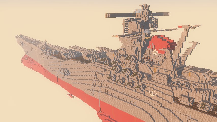 queengames0000's tweet photo. Minecraftでヤマトたち！
#既掲でもいいのでとにかく宇宙戦艦を貼ろう https://t.co/UQ0q08V2Bh