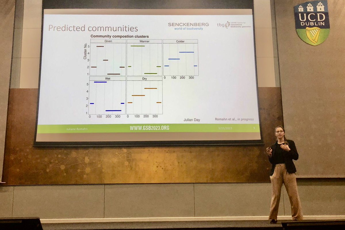 Are there seasons in soil? <a href="/JulianeRomahn/">Juliane</a> shows with with #eDNA that there are, and they have to be taken seriously. Late but not lost from <a href="/theGSBI/">Soil Biodiversity</a> conf this week in Dublin. <a href="/geobiodiversity/">Senckenberg Research</a> <a href="/LOEWE_TBG/">LOEWE Centre Translational Biodiversity Genomics</a> <a href="/jlugiessen/">Universität Gießen</a> <a href="/trend_dna/">TrendDNA</a>