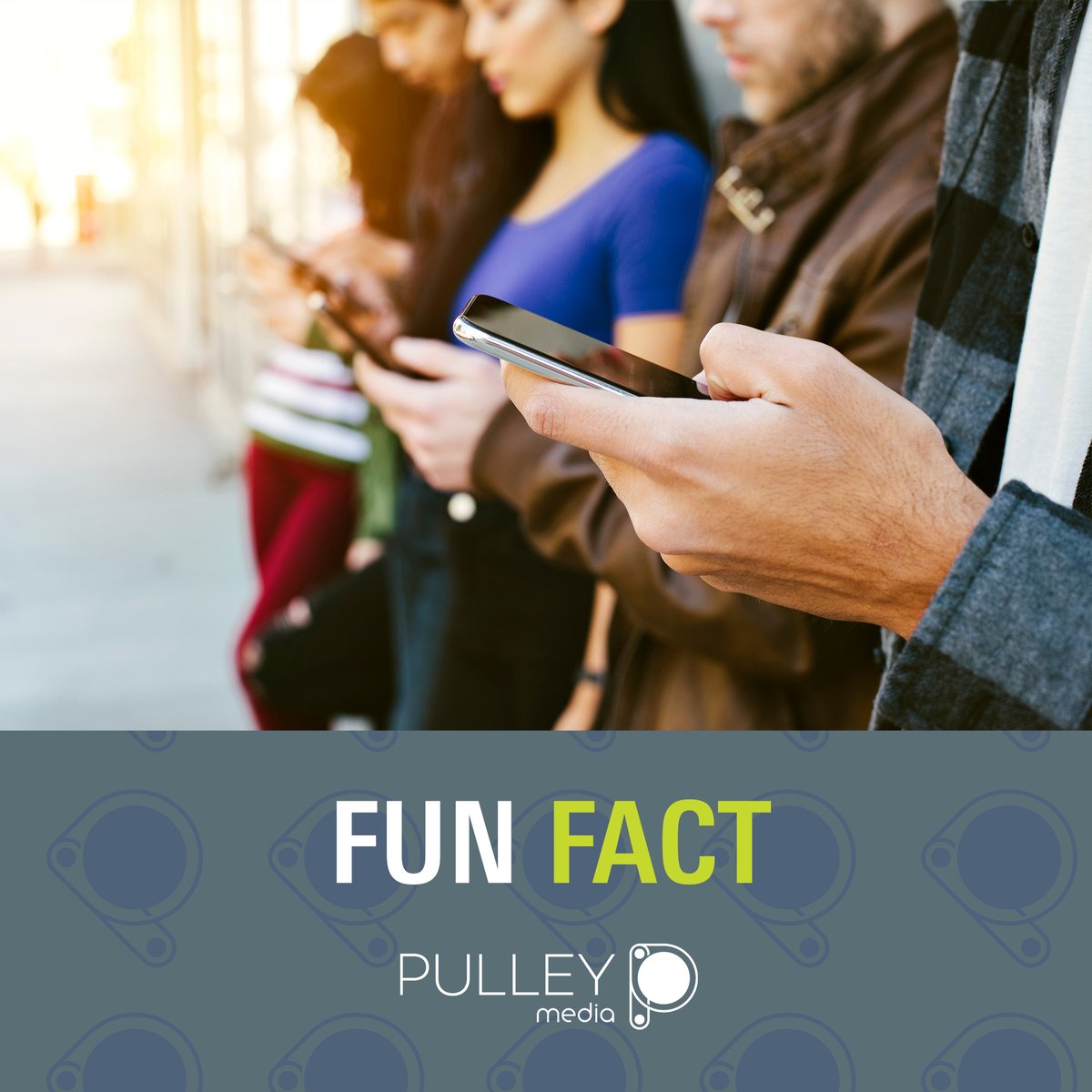 PulleyMedia's tweet photo. 🤩 Ready for some fun facts? Did you know that the average person spends over 2 hours per day on social media? That's why having a strong social media presence is crucial for any business – and why Pulley Media offers expert social media management services. https://t.co/W9aWlJniFs