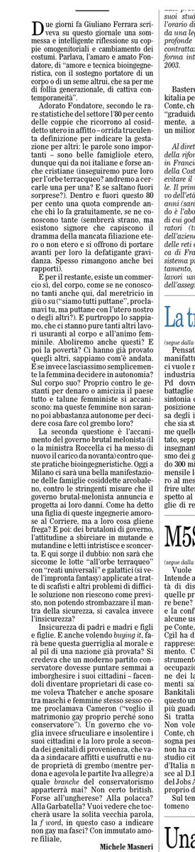 Letterina a <a href="/ferrarailgrasso/">giuliano ferrara</a> su gpa e famiglie 🌈