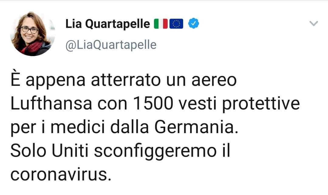 Osservate la tecnica , assimilate il sistema.
Creavano di proposito notizie dove le nazioni si fregavano a vicenda per accaparrarsi materiale inutile , così da lasciar credere al popolo che veramente qui mancavano i camici e c'era da temere il peggio .
Marzo 2020
DiarioDiBordo