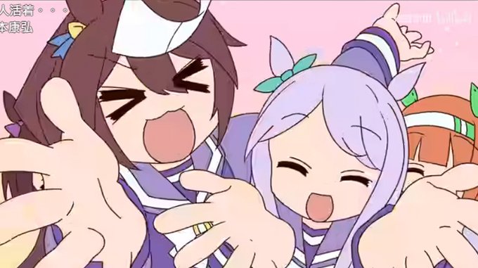 ちょっと作ろうかとも思ってた『ウマ娘×らき☆すた』パロ(もってけ勝負服!)ビリビリにすごいの投稿されてたから、まだのみんなは見るのだ 