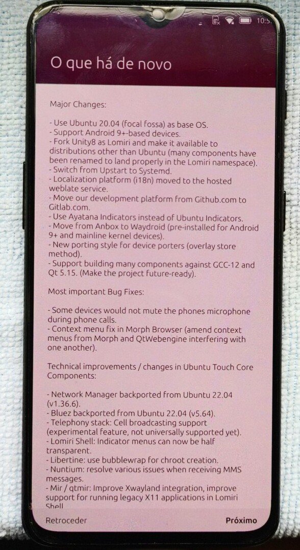 ixsvf's tweet image. #OnePlus6T with UBports #UbuntuTouch 20.04 upgraded from Xenial 16.04.