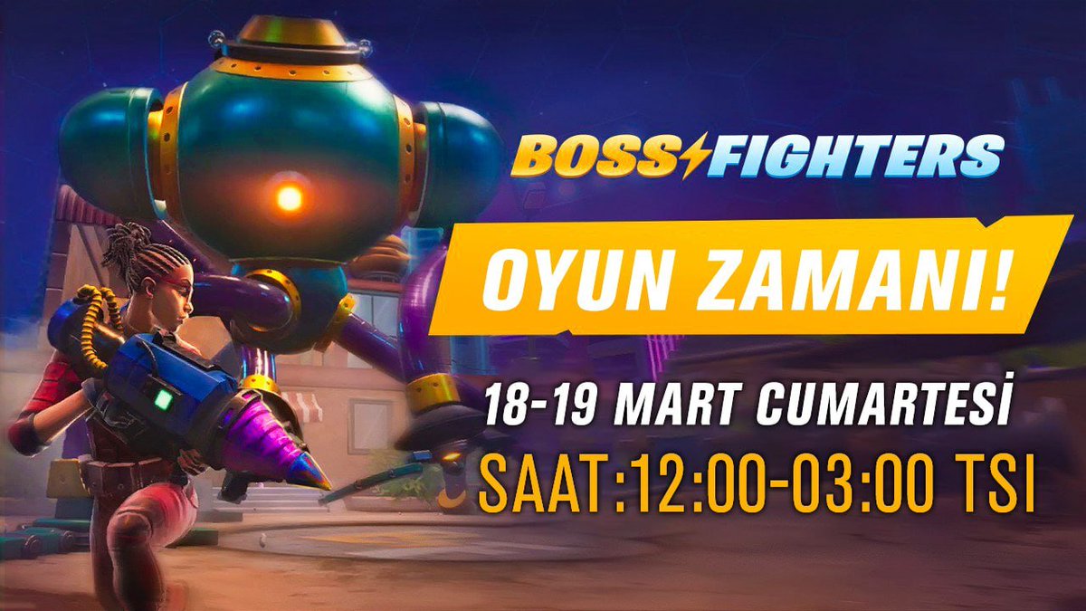 🎮 Oyun zamanı! 👀

⚡ Alfa anahtar sahipleri için sunucular açıldı! 🥳

Ayrıntılı rehber ve takım arkadaşları bulmak için Discord'umuza katılın! 🎉👾 discord.gg/bossfighters

#bossfighters #indiedev #PlayTime