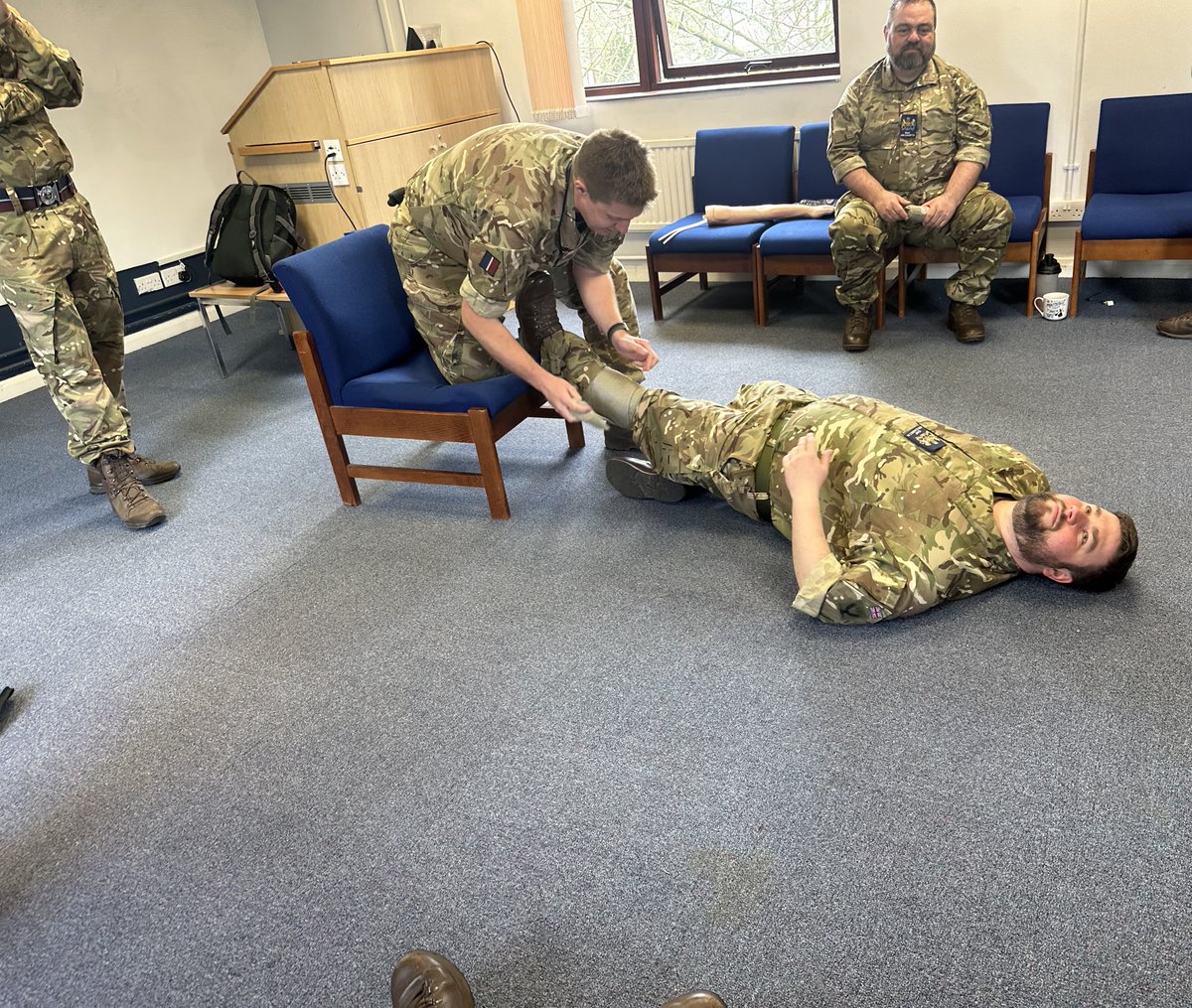 No7 (W&W) SATT (@no7satt) on Twitter photo We’ve had a morning of catastrophic bleeding training to supplement our First Aid qualifications. Excellent course delivered by <a href="/WandWAirCadets/">Wales & West Region</a> Regional First Aid Officer. We’ve had a morning of catastrophic bleeding training to supplement our First Aid qualifications. Excellent course delivered by <a href="/WandWAirCadets/">Wales & West Region</a> Regional First Aid Officer.