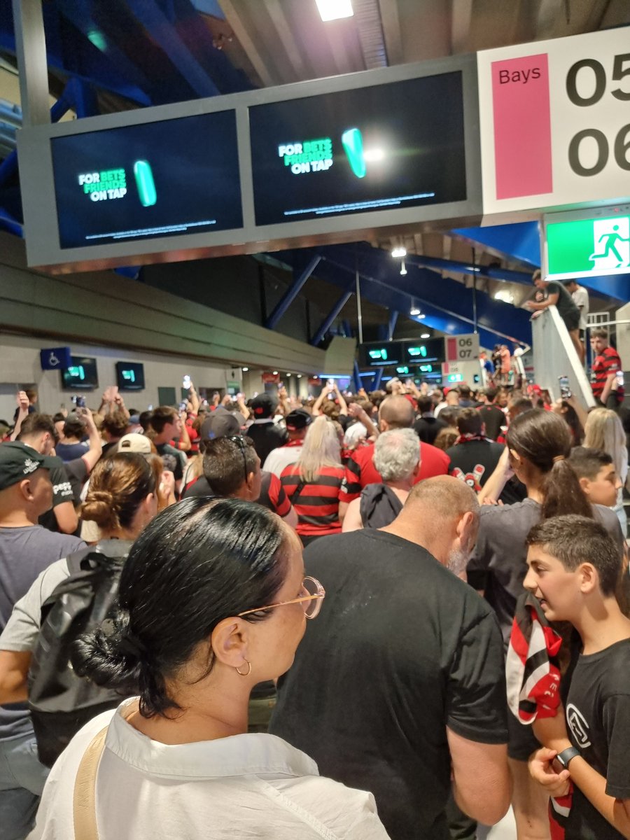 When the @RBB_net decide to march out of @AllianzStadium after dominating the #sydneyderby #WSW #Sydneyisredandblack. Absolutely amazing! We own this place! @wswanderersfc @RBTVWSW