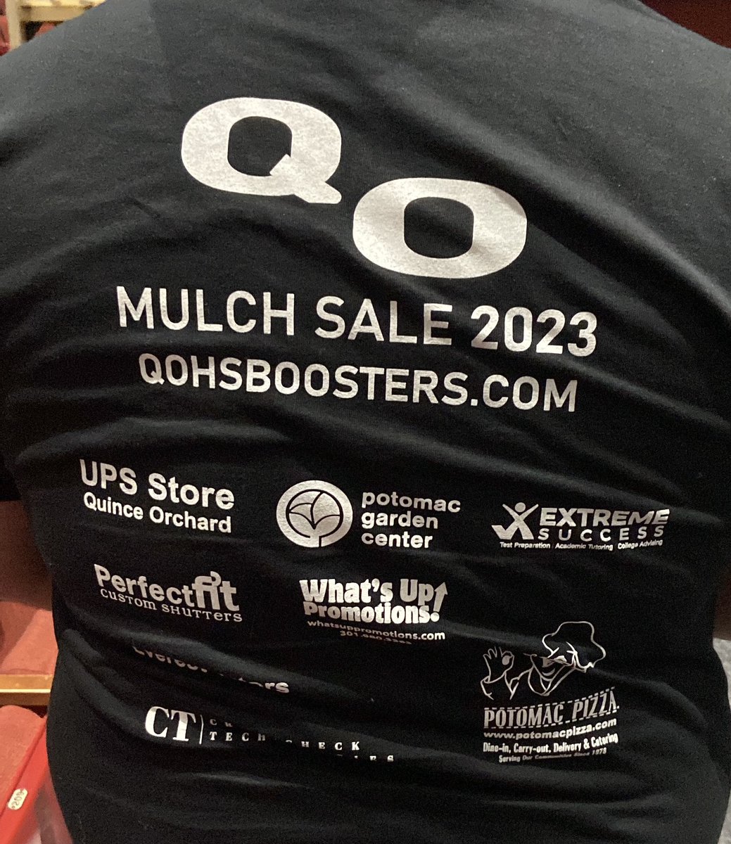 Beth Thomas (@thomas4leaders) on Twitter photo On Saturdays QO Cougars:
🐾❤️ Use their voice to lead the change!! 🗣️🔥
🐾❤️Deliver Mulch!
What are you doing today? 🤔
Will we 👀 you at the MSP Retreat at Northwest AND the Mulch Sale at QOHS?
<a href="/MspQo/">QO MSP</a> <a href="/QOBoosters/">Quince Orchard Boosters</a> @QOActingAP @QOHS_AP <a href="/yarborop2/">Yarborop2</a> <a href="/QOHSCounseling/">QO Counseling</a> <a href="/QOHS_SGA/">QOHS_SGA</a> On Saturdays QO Cougars:
🐾❤️ Use their voice to lead the change!! 🗣️🔥
🐾❤️Deliver Mulch!
What are you doing today? 🤔
Will we 👀 you at the MSP Retreat at Northwest AND the Mulch Sale at QOHS?
<a href="/MspQo/">QO MSP</a> <a href="/QOBoosters/">Quince Orchard Boosters</a> @QOActingAP @QOHS_AP <a href="/yarborop2/">Yarborop2</a> <a href="/QOHSCounseling/">QO Counseling</a> <a href="/QOHS_SGA/">QOHS_SGA</a>