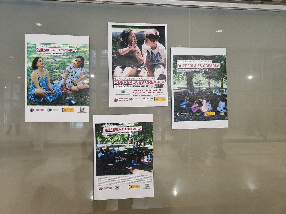 Hoxe no documental, Crelo é crealo <a href="/FoanpasV/">FOANPAS VIGO</a> porque é necesario un debate real sobre a inclusión nos nosos centros escolares.