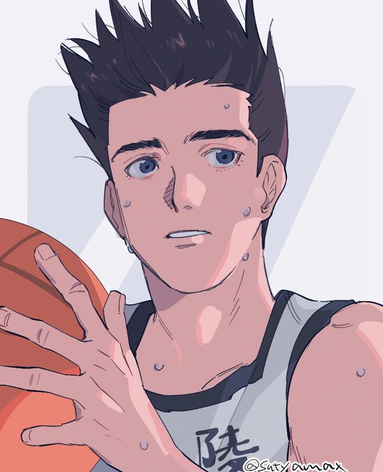 「バスケットボール 汗」のTwitter画像/イラスト(古い順)