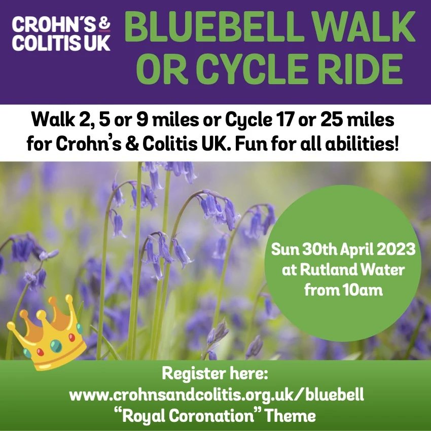 CrohnsColitisLR's tweet photo. Raise funds, awareness &amp; smiles. @rutlandcycling #Fundraising #Crohns #Colitis #ItTakesGuts #IBD #CCUK #CCUKBluebell2023 #Rutland  #Walk #Ride #Nottingham #Leics #Northants #Lincs
Thanks @morrisons @ppl_prs @asda @AnglianWater @rutlandmedicalsolutions @daisyjanesfacepainting https://t.co/i1cALm0nks