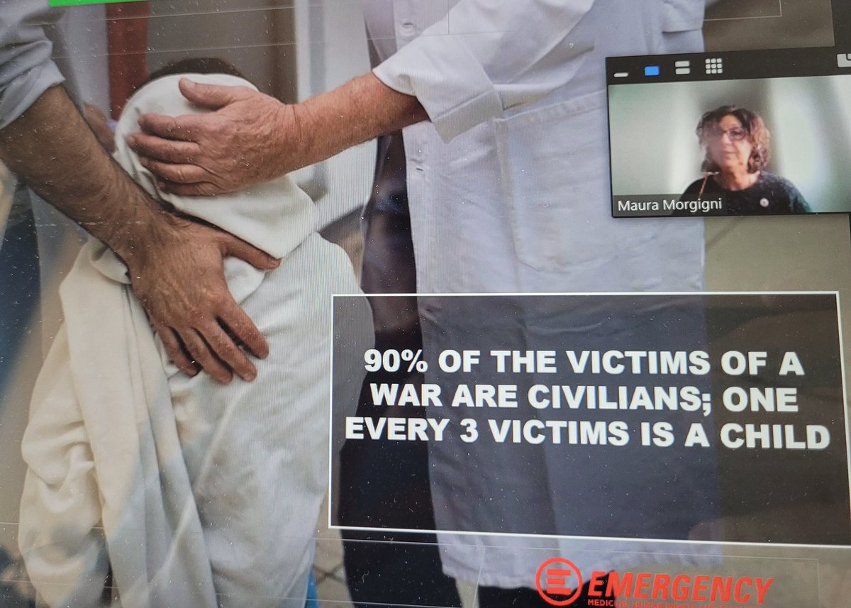 Maura Morgigni von Emergency Italy stellt die Arbeit der Organisation vor, die u.a. in Eritrea, Sierra Leone und Afghanistan Projekte unterstützen! #IWgR23