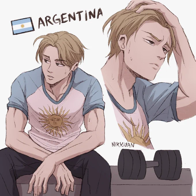 Martín's appreciation post 🇦🇷❤️ #LatinHetalia #braarg 
