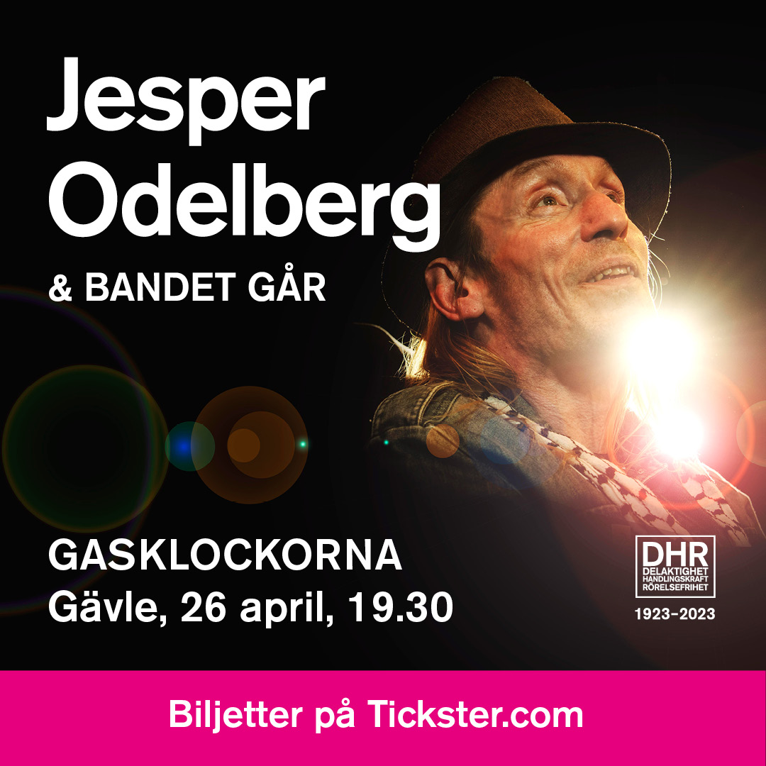Jubileumsturné: Inte helt 100 med Jesper Odelberg och Bandet Går. Premiär i Gävle 26 april! Biljetter på Tickster.com  #DHR100 #dhr100 #100åravfrigörelse #100aravfrigorelse #jesperodelberg