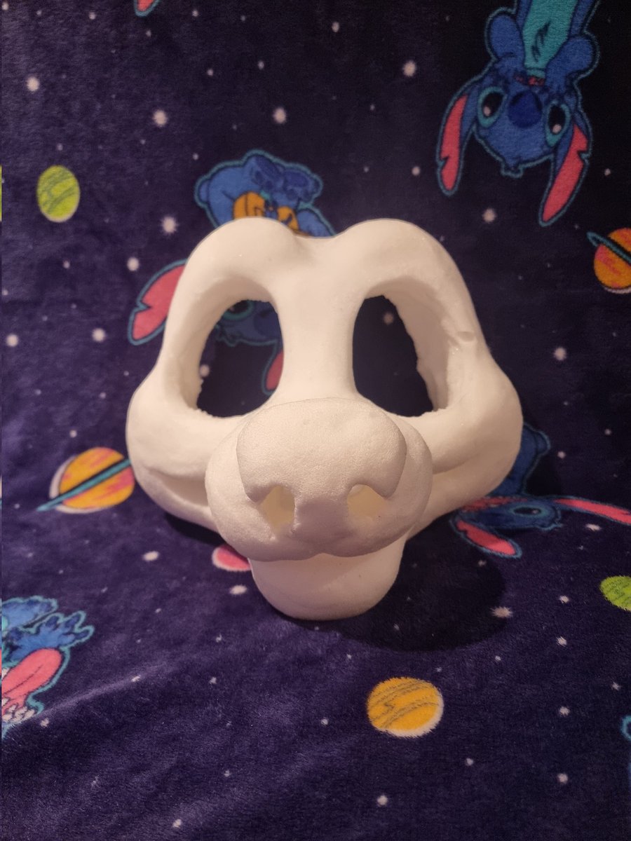 SweetDreamSuits's tweet photo. K9 head base for sale
Carved and ready to go. 
.
£175 for base and eyes, choice of either black or white
.
UK shipping price: £10 international shipping price: (to be discussed)
.
#furry #furryartist #furryartwork #fursuitmaker #fursuithead #fursuitheadbase #fursuitsale https://t.co/v5biTvvGQT