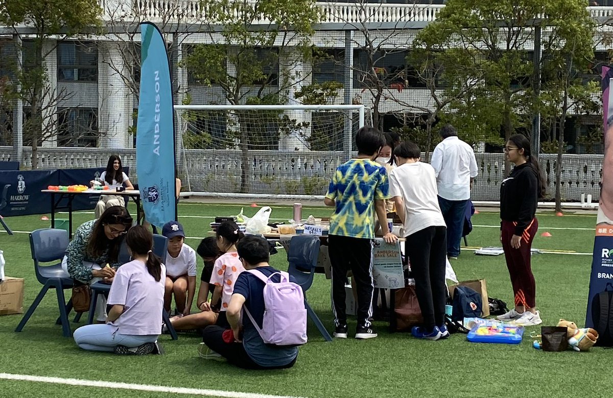 HHKSAnderson's tweet photo. What a fun day at Long Ducker 2023! Thank you to all those who supported our stall. Our henna with
 in-House henna artists and Duck Fishing were very popular along with all the baked goodies.
@Harrow_HK @HeadHarrowHK https://t.co/Kccjqr6UIH
