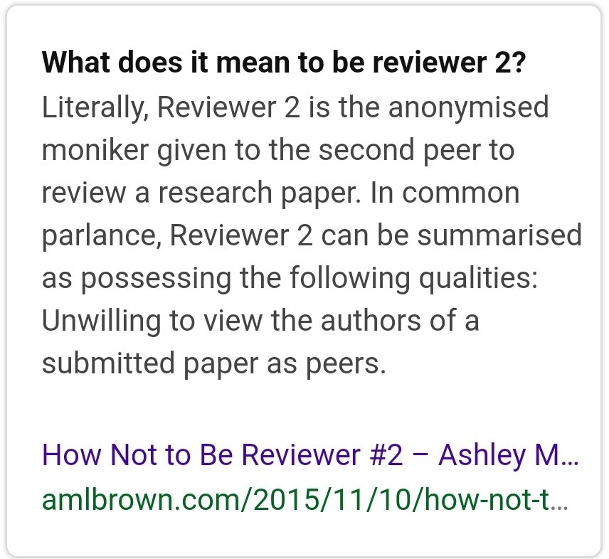 armyemdoc's tweet photo. Wait... am I *that* reviewer?
.
.
🤔
.
.
#reviewernumber2 https://t.co/5tukcAlPAa