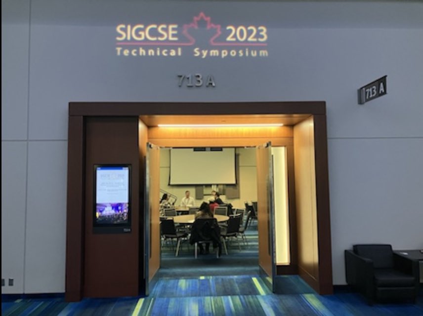 rdelvado's tweet image. #SIGCSE2023 #sigcse #Toronto #Ontario #Canada