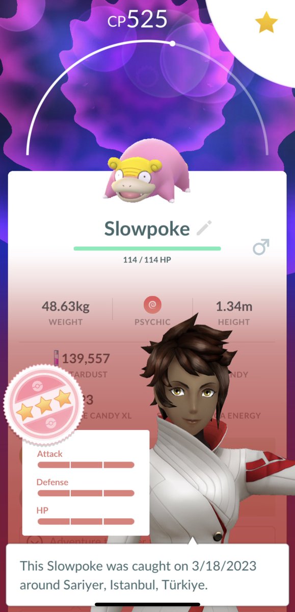 PokemonMudir's tweet photo. Hundo Galarian Slowpoke ! #hundo #galarian #slowpoke #pokemon #perfect #pokemongofriends #pokemongo #nianticlabs #psychic #squirtlesquad https://t.co/YHcej9xafK