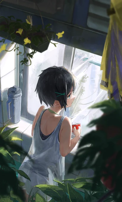 一坪の庭 