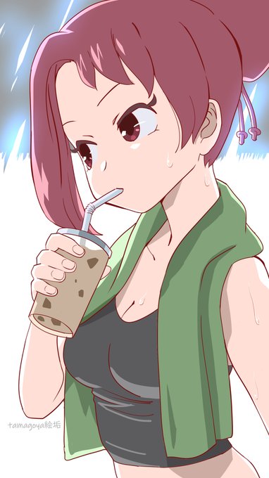 ちょっと一息🥤✨#ケムリクサ　#irodori 