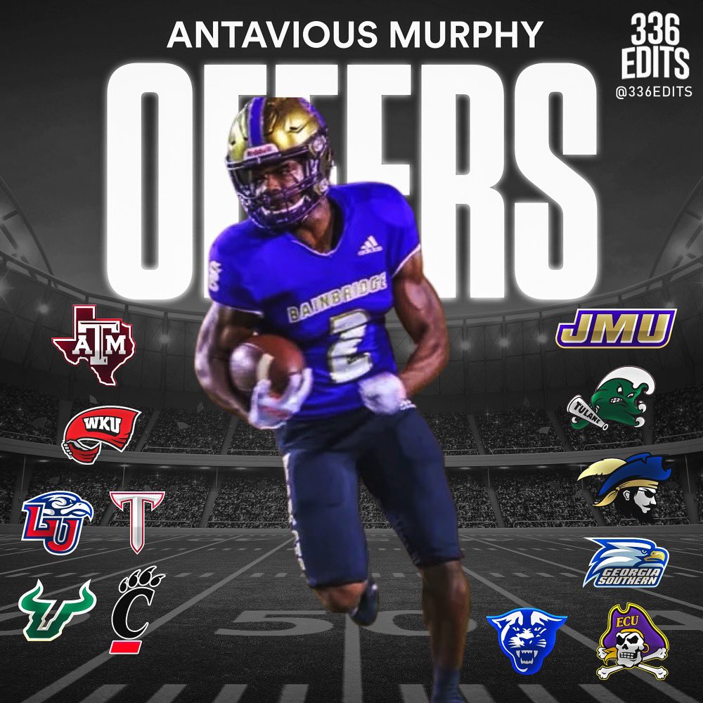 3⭐️ ATH current offers &amp; many more to come!! <a href="/DemetricDWarren/">Demetric D. Warren</a> <a href="/JeremyO_Johnson/">Jeremy Johnson</a> @RivalsJohnson @MohrRecruiting <a href="/harrison2121/">Harrison Smith Jr</a> @On3Recruits <a href="/RyanBartow/">RyanBartow</a> @RWrightRivals