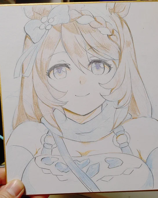 色紙ウマ娘 