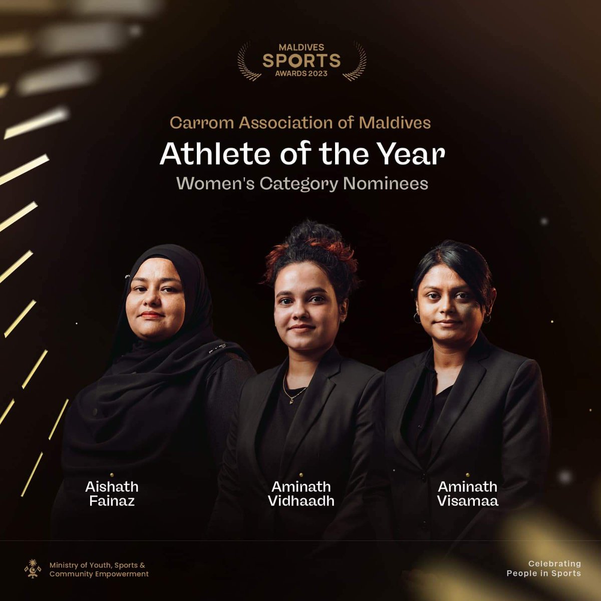 i started playing at the age of 10, had no identity as an athelete, playing with a passion no one undrstood. Today we are here at the bigest platform, represnting 🇲🇻 on the 🌎stage, wining medals. <a href="/AhmedMahloof/">Ahmed Mahloof</a> u put us on the map, changed our lives 🙏 thank you. <a href="/MVSportsAwards/">Maldives Sports Awards 2024</a>