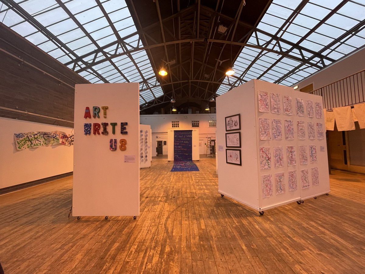 KlaireConnor's tweet photo. Today is @WORDDay_org A chance to raise awareness & learn about arthritis and rheumatic diseases in Young People, itโs also the very last day to see the fabulous #ArtWriteUs exhibition in Edinburgh! #JointCreativity #JIA #Arthritis https://t.co/Q6gqsMPWkb