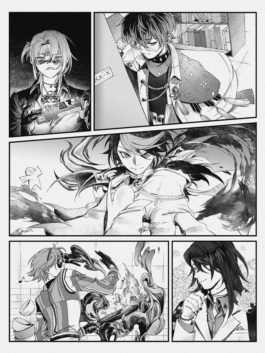 #Luxiem #drawluca #YaminoArt #Ikenography #MystaArt #Akurylic