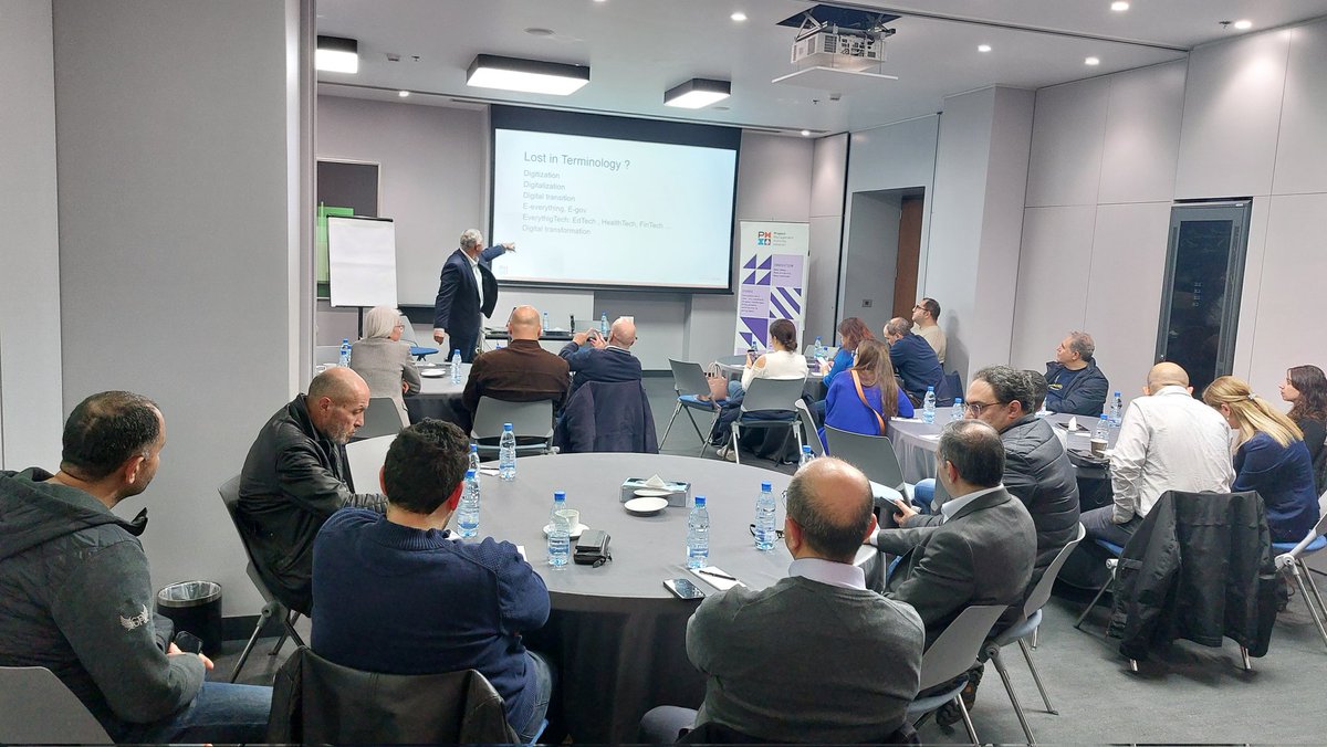 PMILebChapter's tweet photo. A glimpse of yesterday's monthly talk with Mr. Jacques Bakaev which was an enlightening conversation, culminating in the announcement of Mrs. Riam Chazbeck’s appointment as the new president, succeeding Mr. Hisham Zeinoun

#PMI #PMILC #PMILebanonChapter  #NewLeadership https://t.co/VCyGgu4rA3