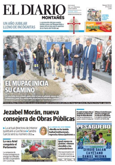 dmontanes's tweet photo. Buenos días. Nuestra portada de hoy, sábado, 18 de marzo de 2023 https://t.co/ZJmBisx6nY
