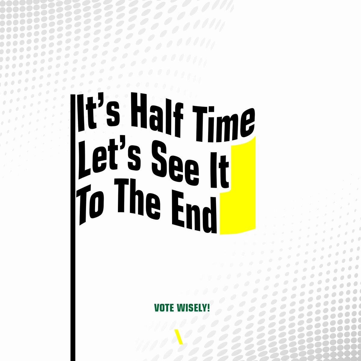 Every election is determined by the people who show up, There is no such thing as a vote that doesn't count, it counts, it matters. Vote wisely! 

#TBWAConcept #thedisruptioncompany #pirates #2023election #votewisely