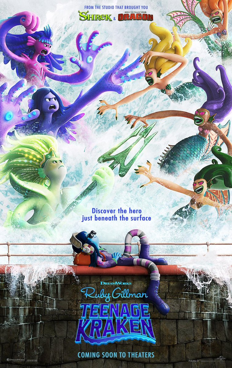 Film News Nostalgia (@filmnewsnos) on Twitter photo 🎬 Here’s the NEW POSTER for #RubyGillmanTeenageKraken! Starring #LanaCondor #ToniCollette #AnnieMurphy #JaneFonda #SamRichardson #LizaKoshy #WillForte <a href="/colmandomingo/">Colman Domingo</a> #JaboukieYoungWhite #BlueChapman <a href="/nicolebyer/">Nicole Byer aka peppa pig slut</a> #EchoKellum
In theaters 6/30/23
#KirkDeMicco <a href="/Dreamworks/">DreamWorks Animation</a> 🎬 Here’s the NEW POSTER for #RubyGillmanTeenageKraken! Starring #LanaCondor #ToniCollette #AnnieMurphy #JaneFonda #SamRichardson #LizaKoshy #WillForte <a href="/colmandomingo/">Colman Domingo</a> #JaboukieYoungWhite #BlueChapman <a href="/nicolebyer/">Nicole Byer aka peppa pig slut</a> #EchoKellum
In theaters 6/30/23
#KirkDeMicco <a href="/Dreamworks/">DreamWorks Animation</a>