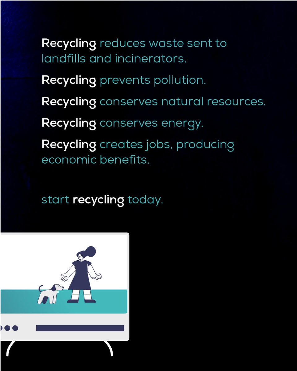 Join in with Global Recycling Day 2023 ♻️

Did you know recycling had all these amazing benefits? 

Start recycling more today! 

#chw #globalrecyclingday2023 #globalrecyclingday #takecareoftheearth #climatechangethefacts #globalrecyclingday🌎 #globalrecyclingday♻️