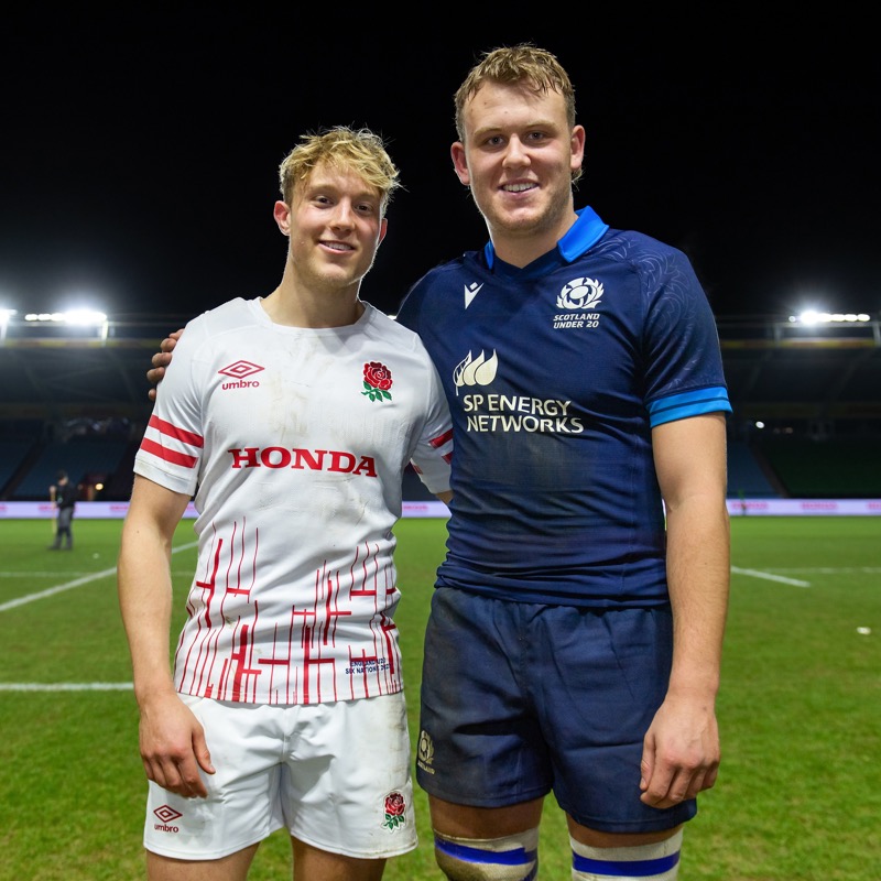 BathRugby's tweet photo. 🌹 Sam Harris, Billy Sela, Jack Bennett, Ieuan Davies
🏴󠁧󠁢󠁳󠁣󠁴󠁿 Eddie Erskine

A number of our Academy players are in U18 and U20 action this weekend - go well lads! 💙