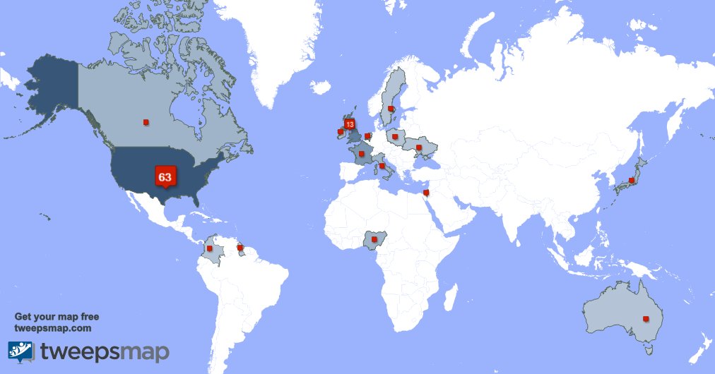 spinsky1976's tweet photo. My followers are in USA(66%), UK.(13%)
Get your free map
https://t.co/2cMZECBpJ4 https://t.co/q2sD2pbRXB