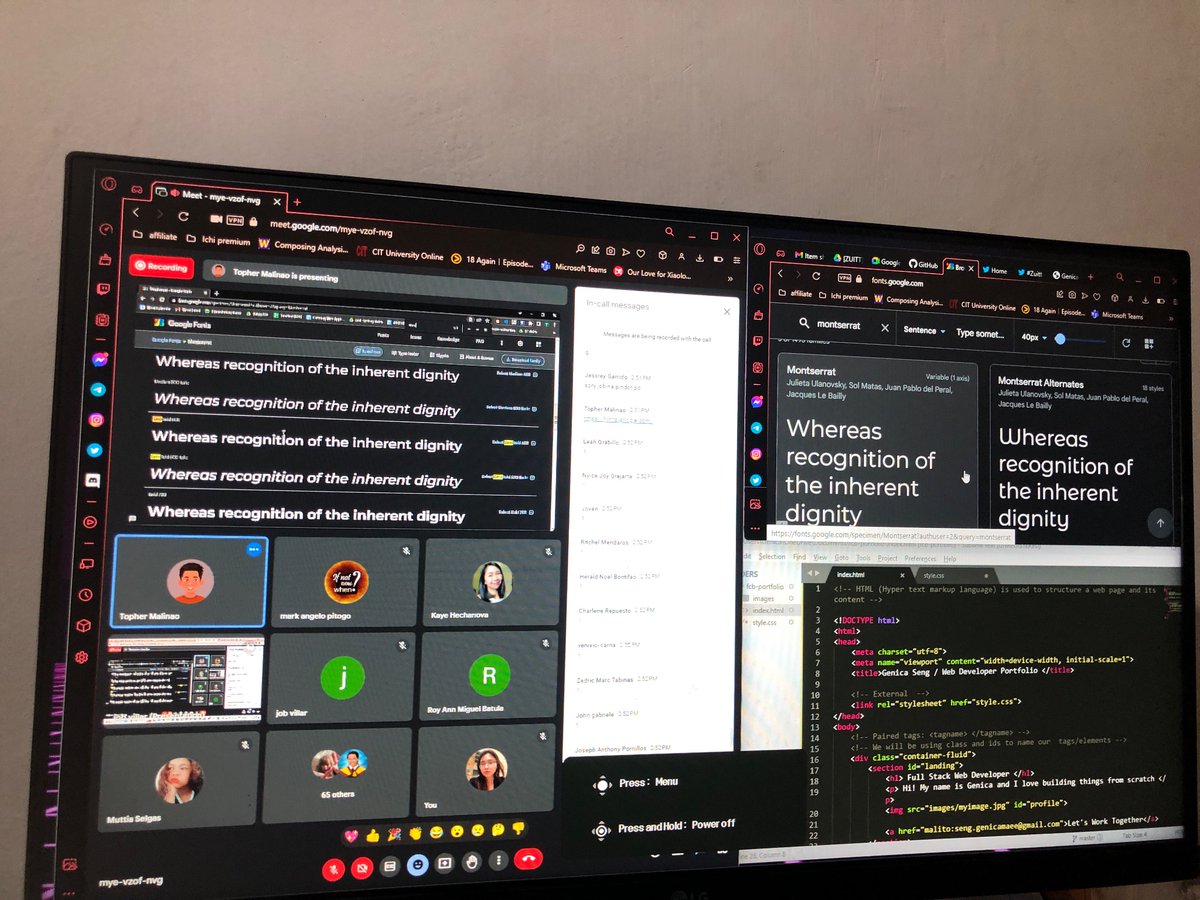 _gemshi's tweet image. break time @zuittco 

#FreeCodingBootcamp
#Zuitt