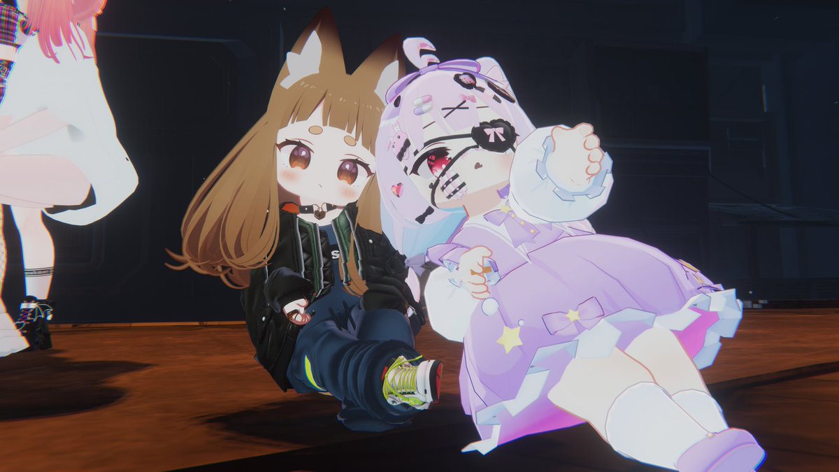 5hicke_Virtual's tweet photo. #しすたーず_vrc 団子ちゃんLove…Kiss…Baby… https://t.co/xNqgInQLJC