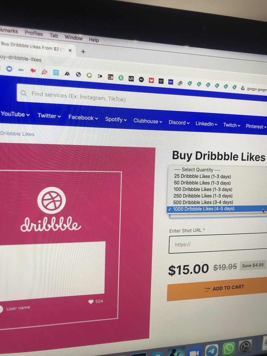 N_Mamaladze's tweet photo. This is the problem in our industry, money for likes and exposure is drowning out talent and it’s not okay #dribbble #fakedribbblelikes #lowmove #fakeexposure #disappointed #designindustry #GraphicDesign #dishonesty #designers https://t.co/q4ynbajjBT